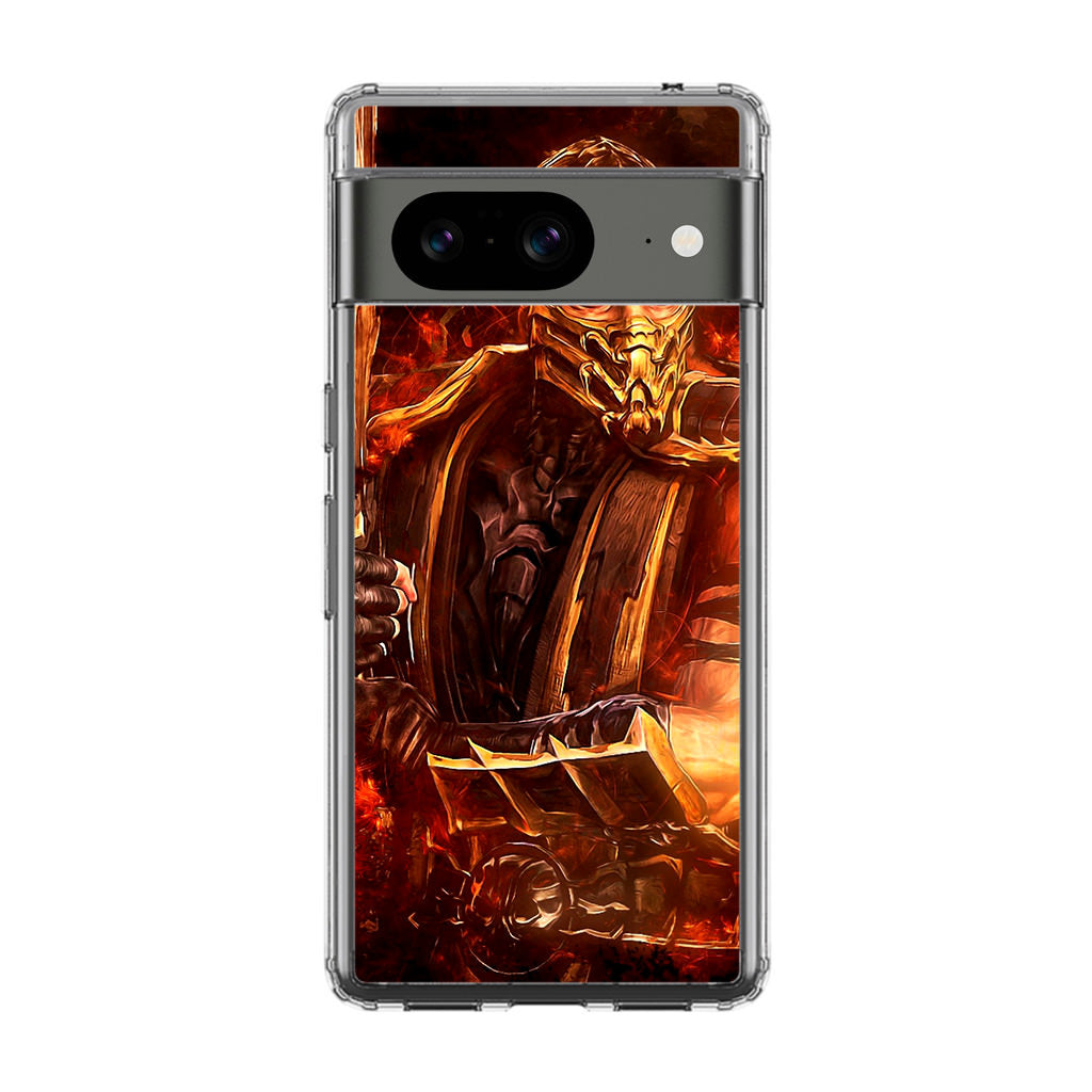 Mortal Kombat Scorpion Google Pixel 8 Case