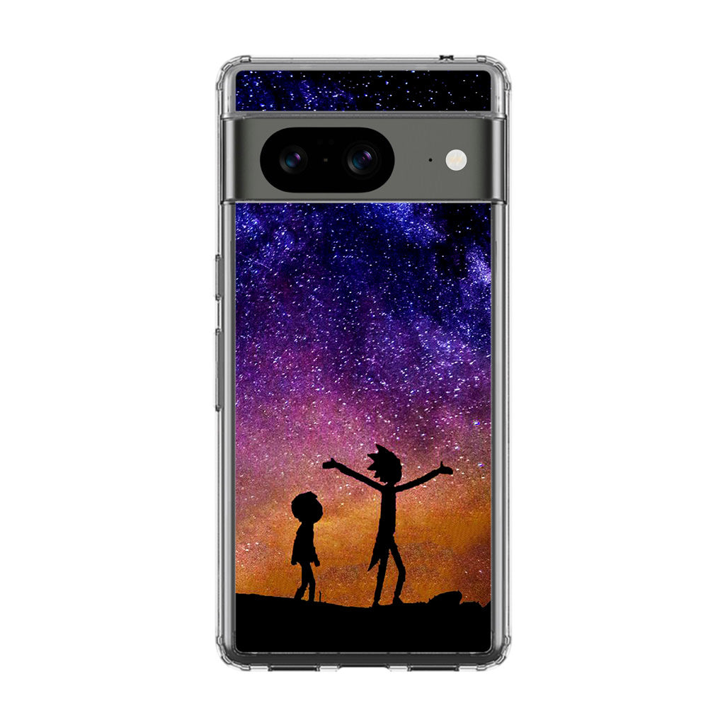 Morty Space Nebula Google Pixel 8 Case