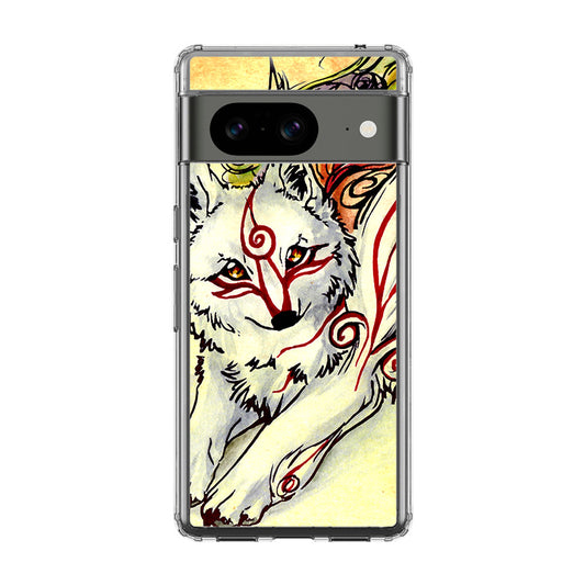 Okami Amaterasu Google Pixel 8 Case