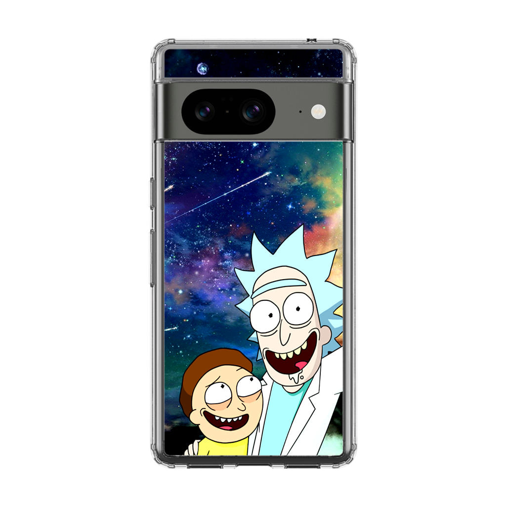 Rick And Morty In The Space Google Pixel 8 Case