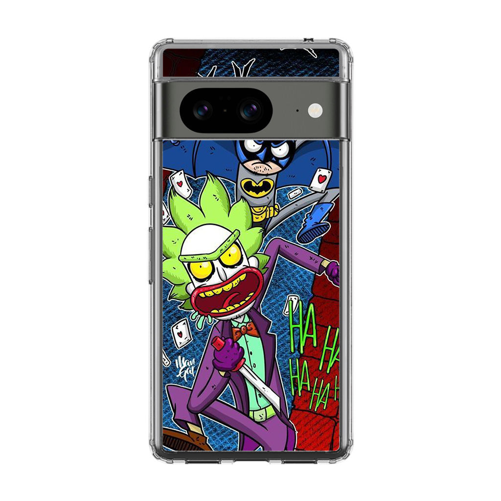 Rick And Morty Bat And Joker Clown Google Pixel 8 Case