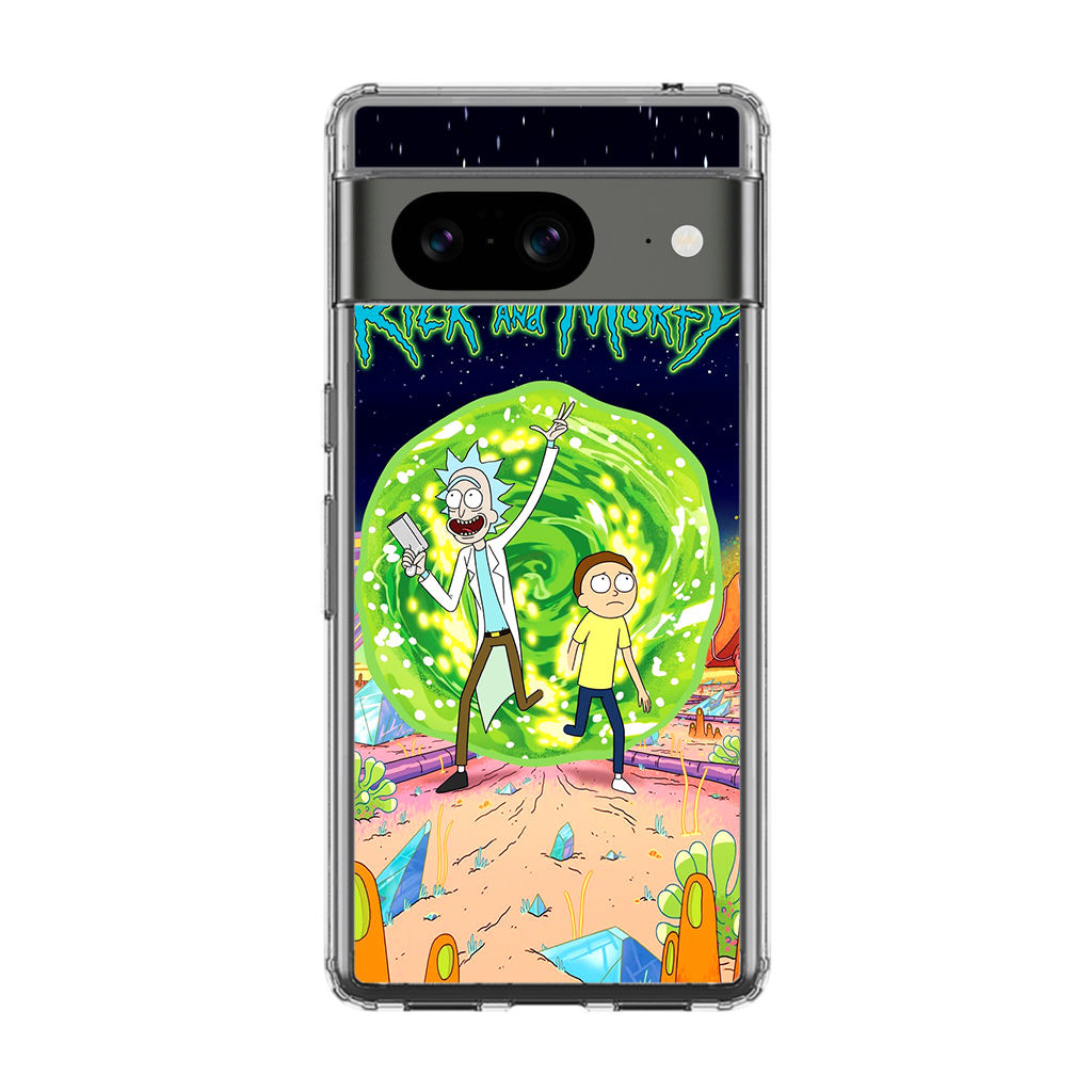 Rick And Morty Portal Gun Google Pixel 8 Case