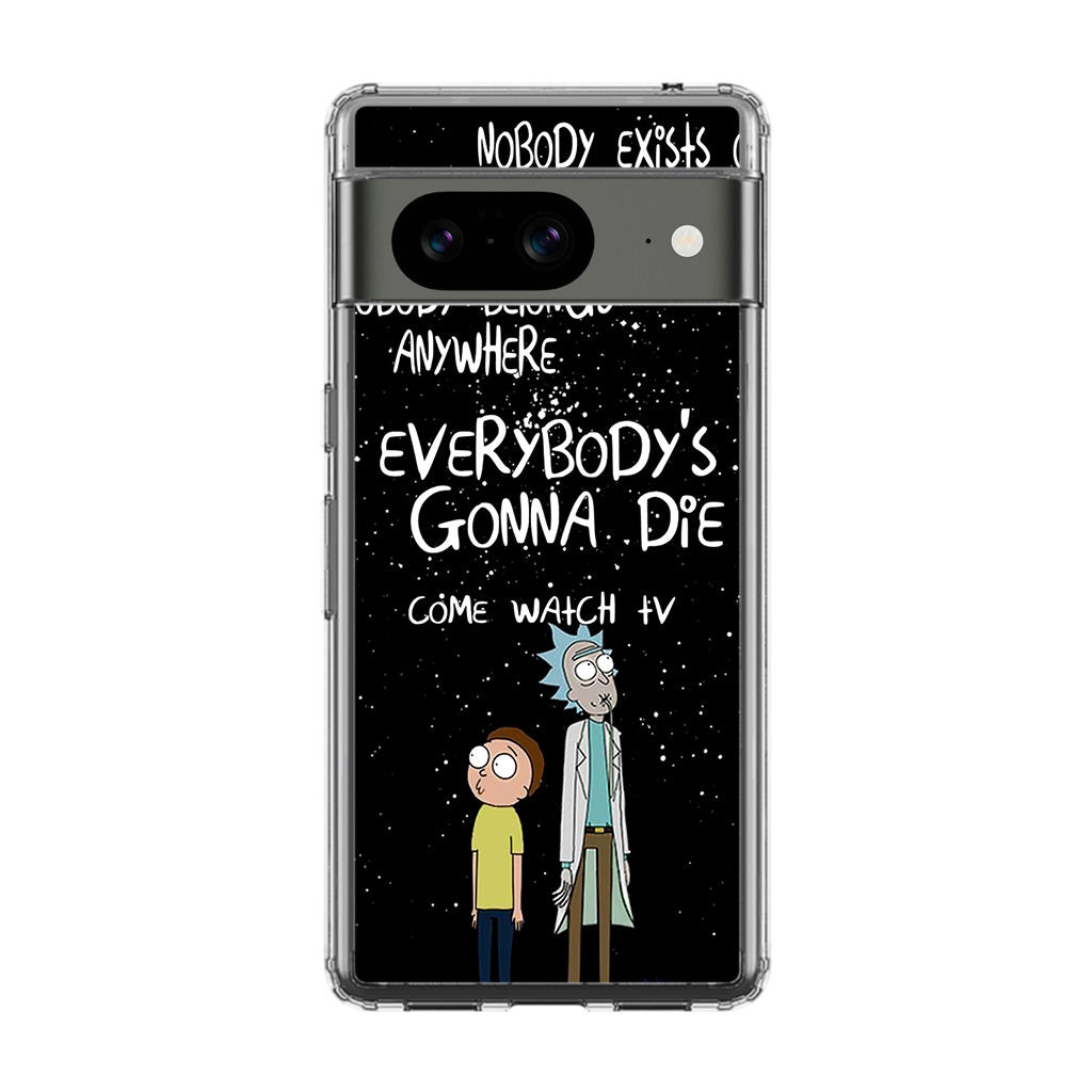 Rick And Morty Quotes Google Pixel 8 Case