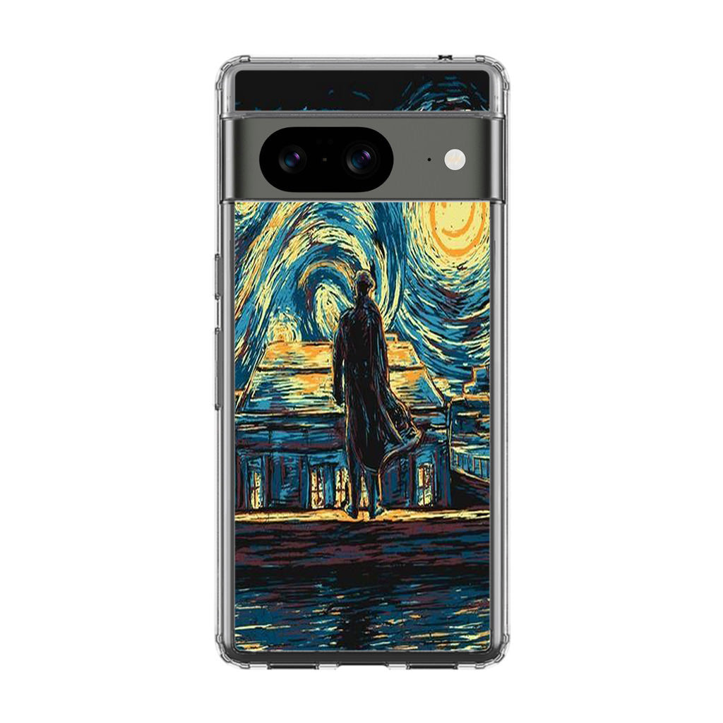 Sherlock Starry Night Google Pixel 8 Case