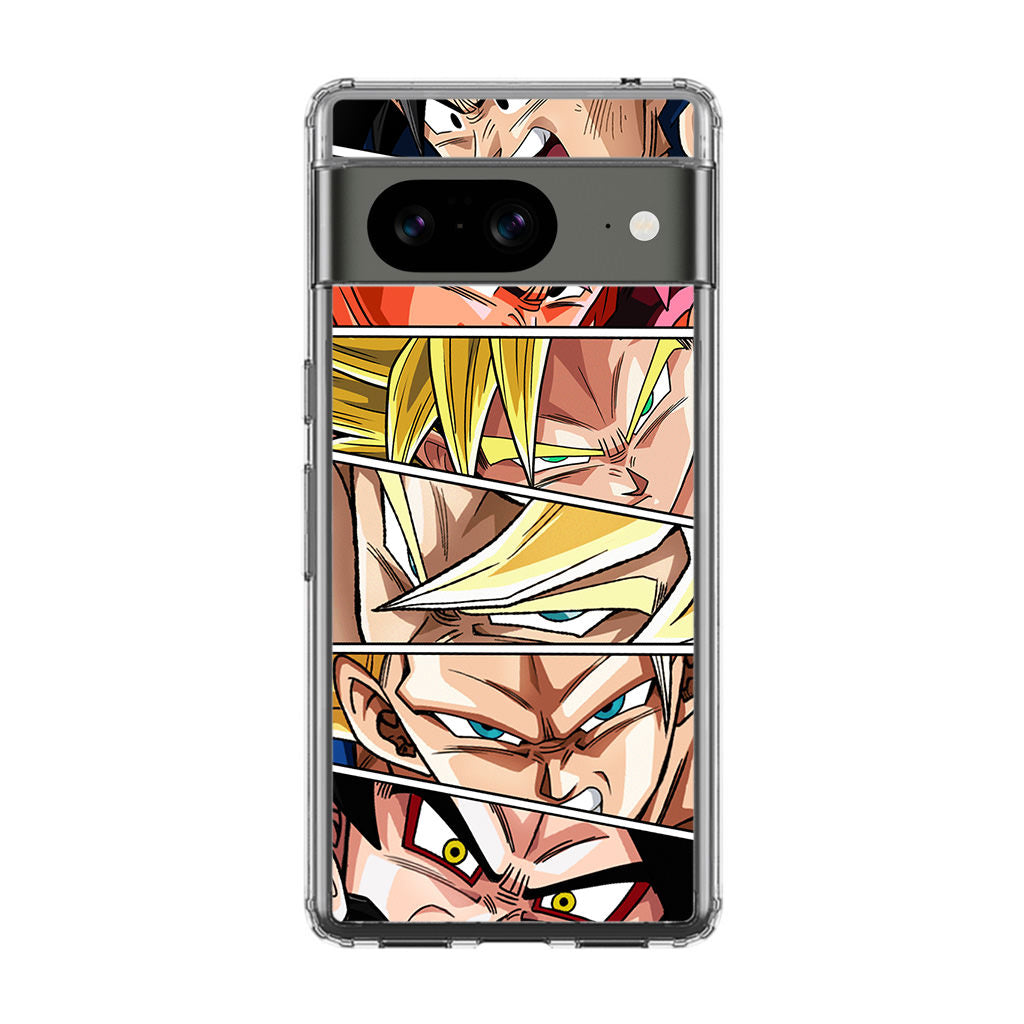 Son Goku Forms Google Pixel 8 Case