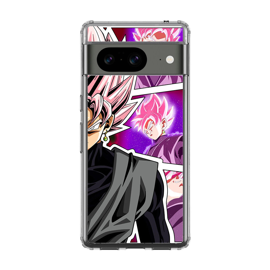 Super Goku Black Rose Collage Google Pixel 8 Case