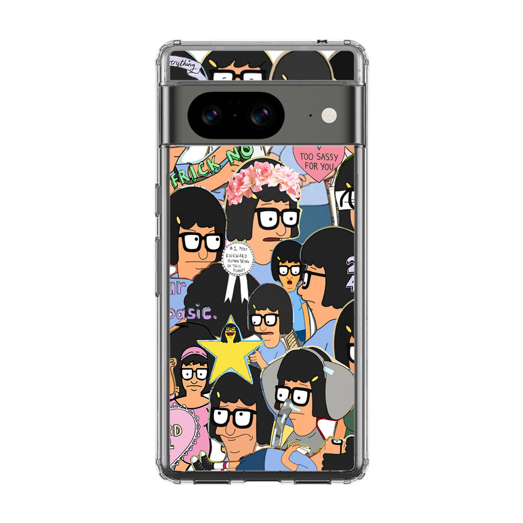 Tina Belcher Collage Google Pixel 8 Case