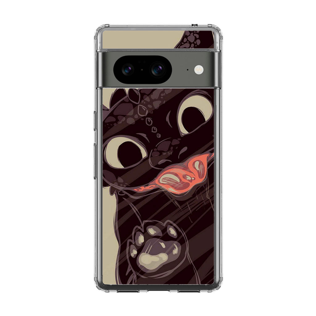 Toothless Dragon Art Google Pixel 8 Case