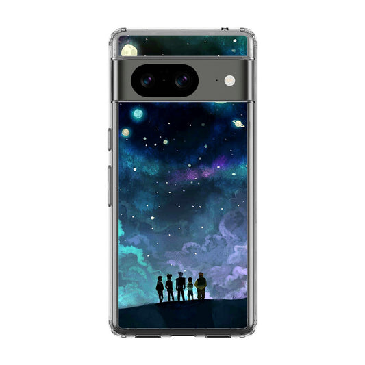 Voltron In Space Nebula Google Pixel 8 Case