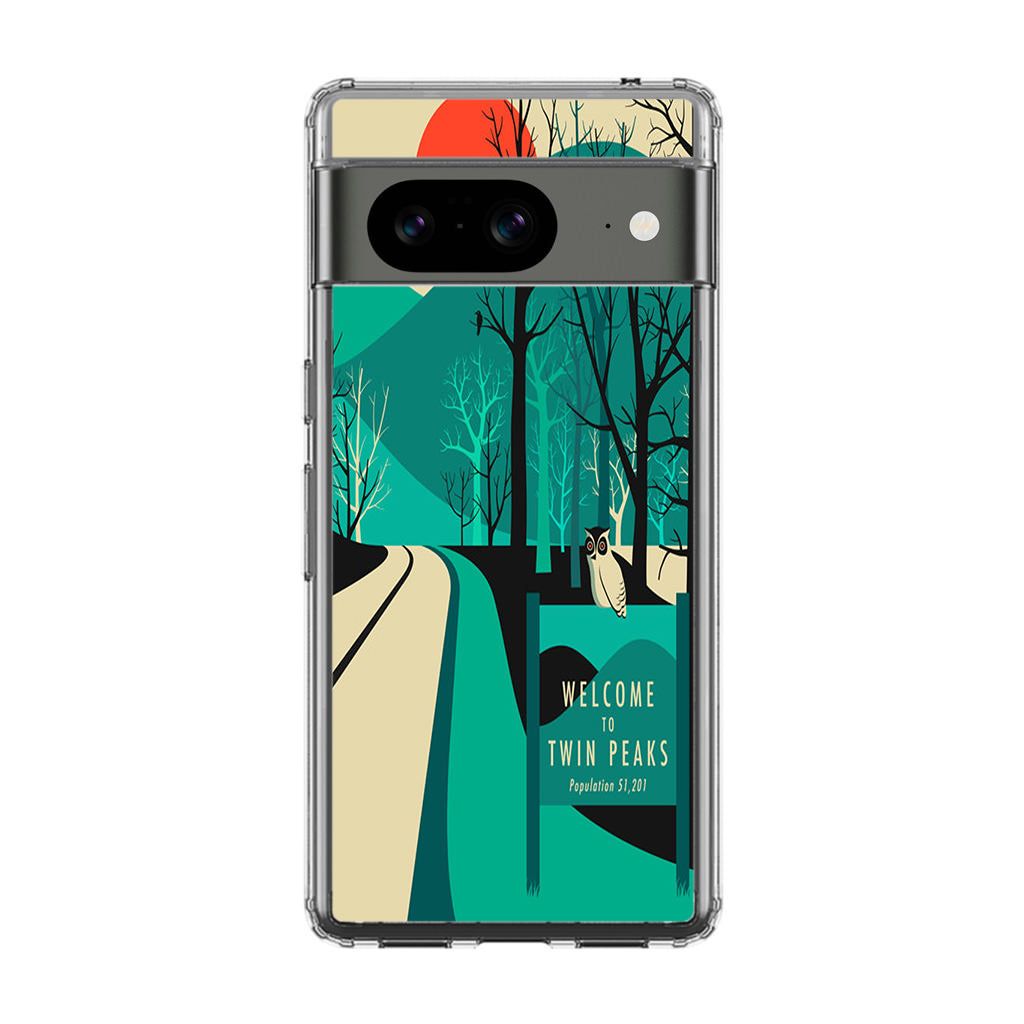 Welcome To Twin Peaks Google Pixel 8 Case