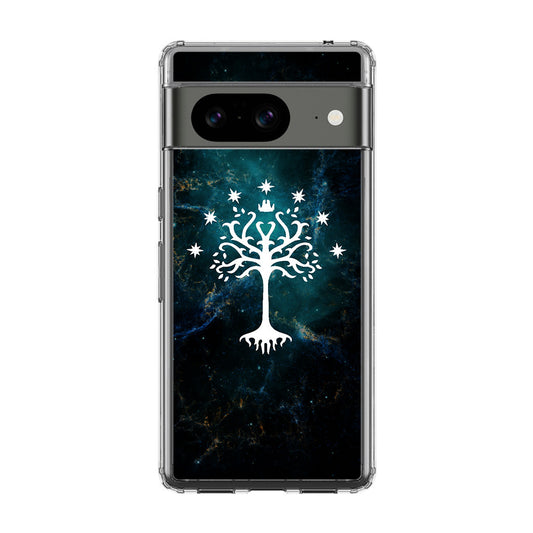White Tree Of Gondor In Space Nebula Google Pixel 8 Case