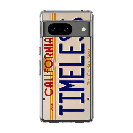 Back to the Future License Plate Timeless Google Pixel 8 Case