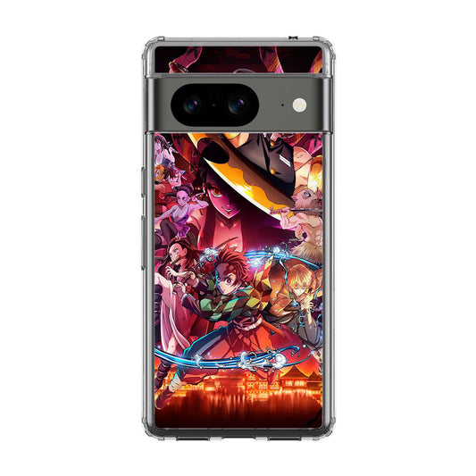 Demon Slayer Entertainment District Arc Google Pixel 8 Case