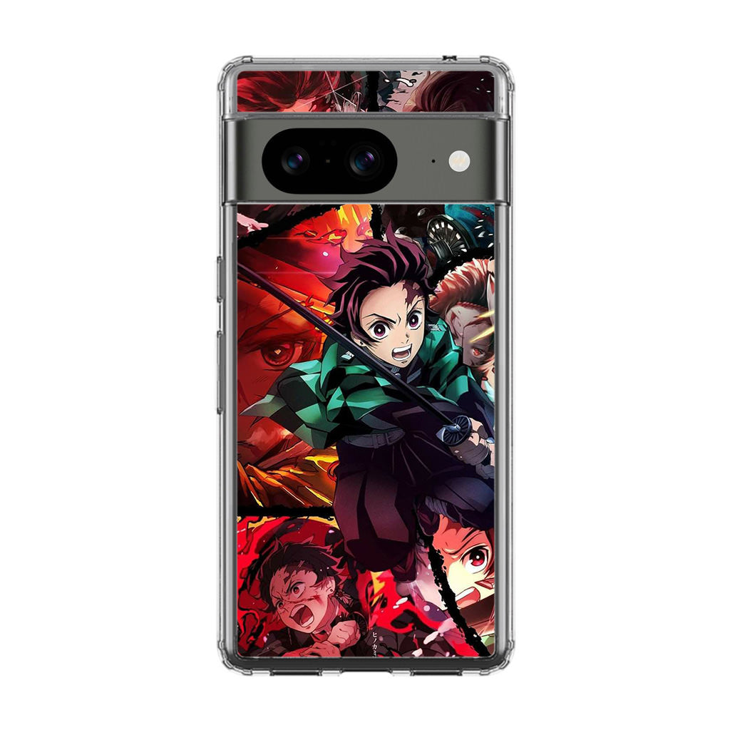 Demon Slayer Kamado Tanjiro Google Pixel 8 Case