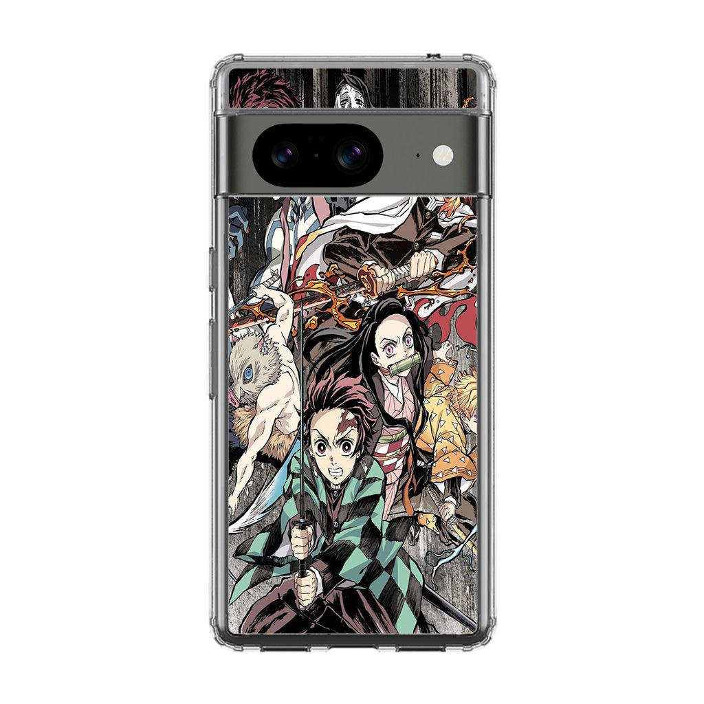 Demon Slayer Mugen Train Google Pixel 8 Case