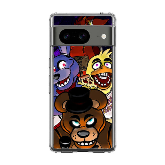 Five Nights at Freddy's Characters Google Pixel 8 Case