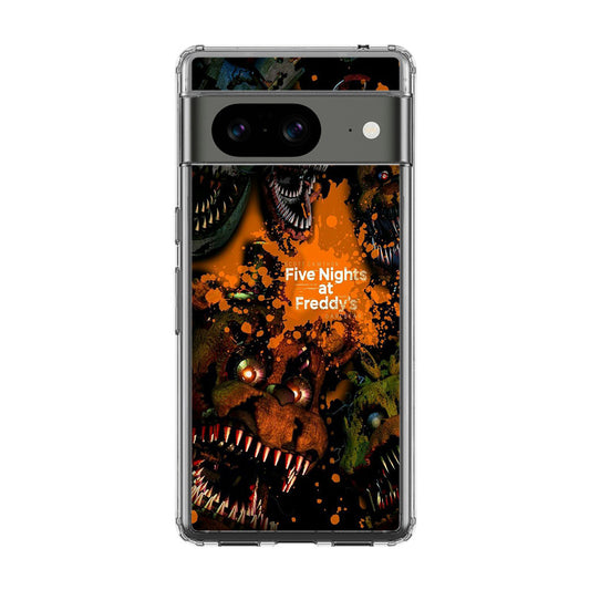 Five Nights at Freddy's Scary Google Pixel 8 Case