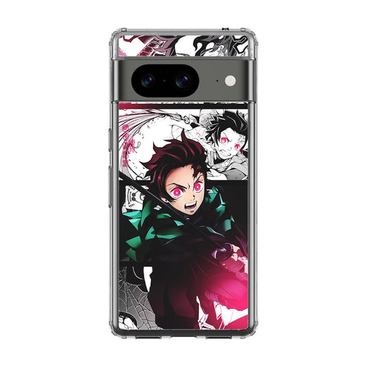 Kamado Tanjiro Manga Collage Google Pixel 8 Case