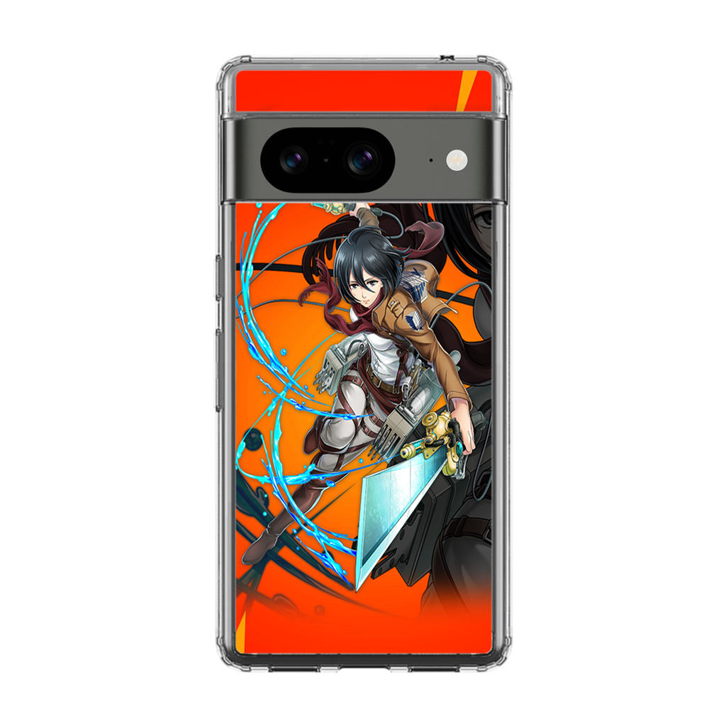 Mikasa Ackerman Poster Google Pixel 8 Case