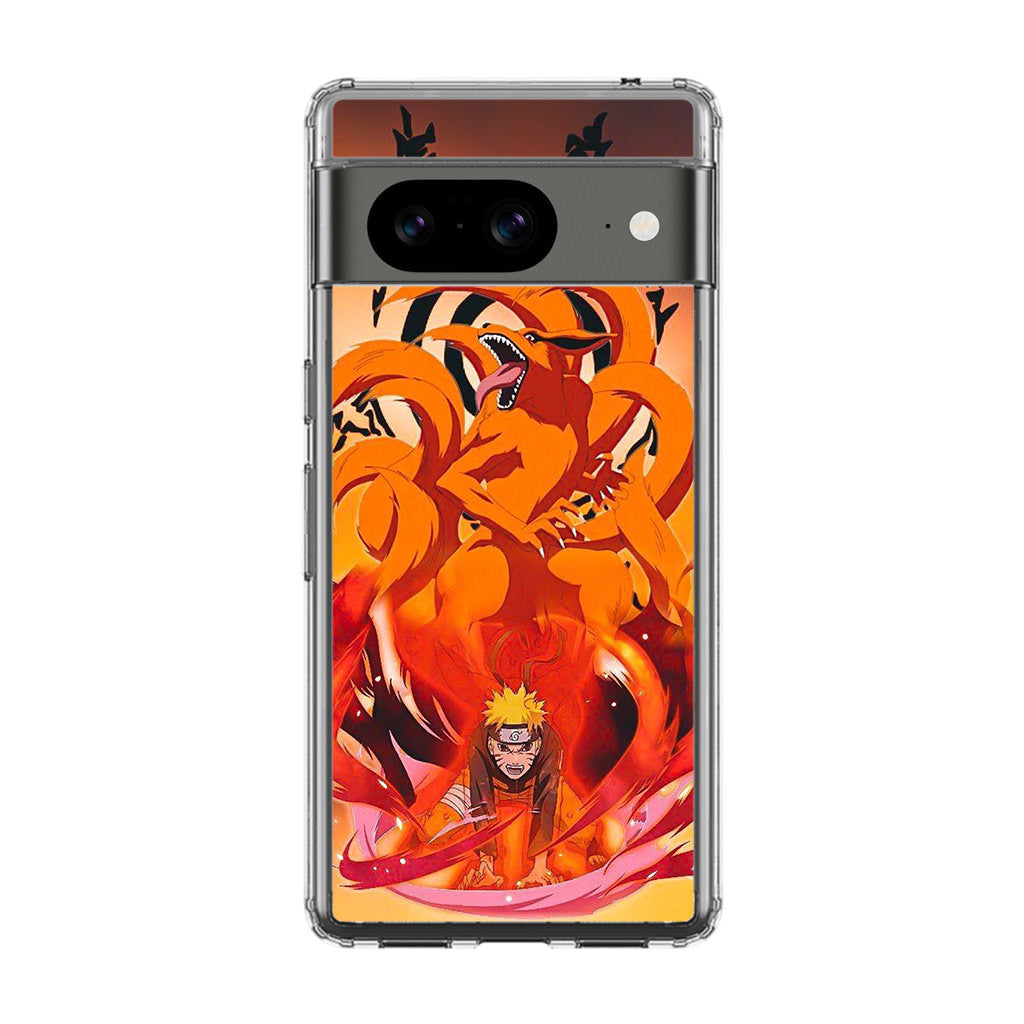 Naruto And Kurama Release Seal Google Pixel 8 Case