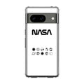 NASA Minimalist White Google Pixel 8 Case