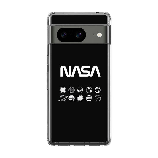 NASA Minimalist Google Pixel 8 Case