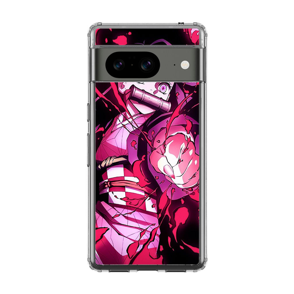 Nezuko Blood Demon Art Google Pixel 8 Case