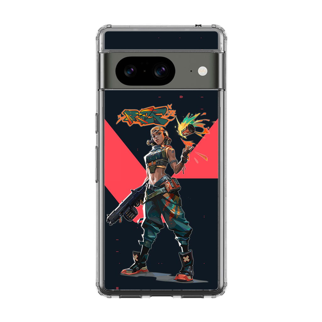 Raze Artwork Google Pixel 8 Case