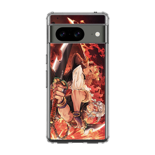 Rengoku And Tengen Uzui Demon Slayer Google Pixel 8 Case