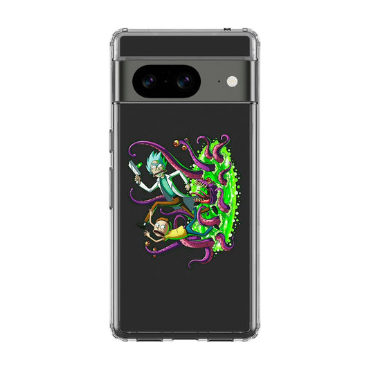 Rick And Morty Pass Through The Portal Google Pixel 8 Case