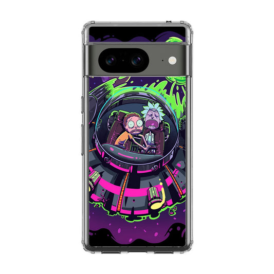Rick And Morty Spaceship Google Pixel 8 Case