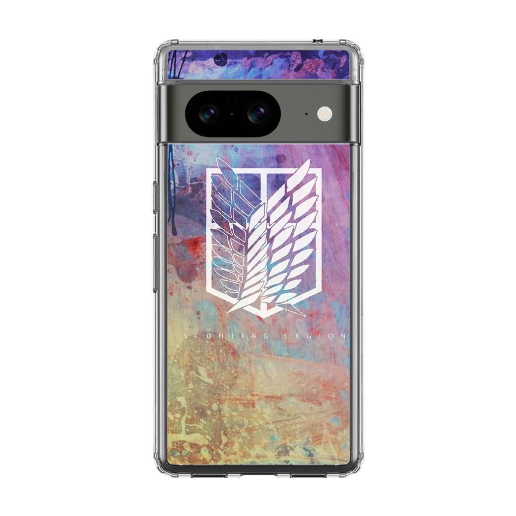 Survey Corps Logo Colorful Google Pixel 8 Case