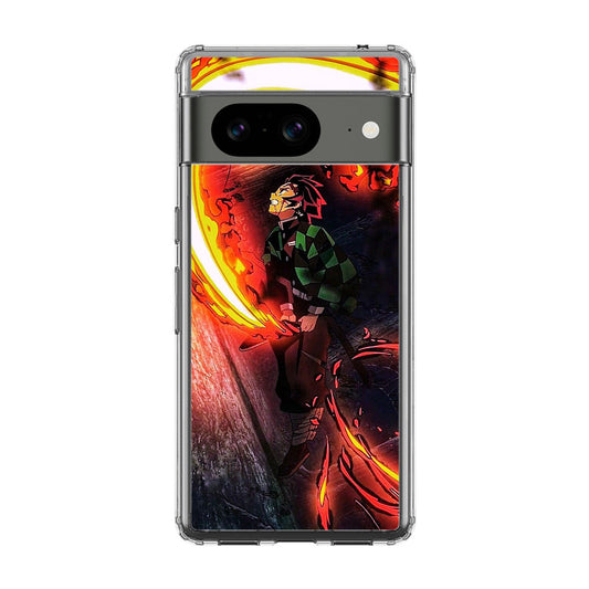 Tanjiro Hinokami Kagura Dance Google Pixel 8 Case