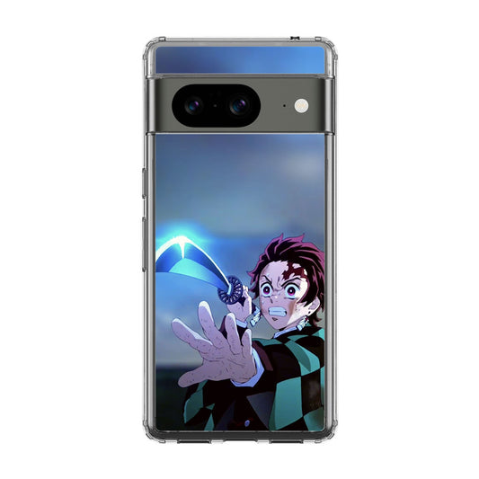 Tanjiro Throws The Sword Google Pixel 8 Case