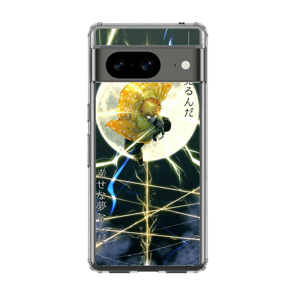 Zenitsu Demon Slayer Google Pixel 8 Case