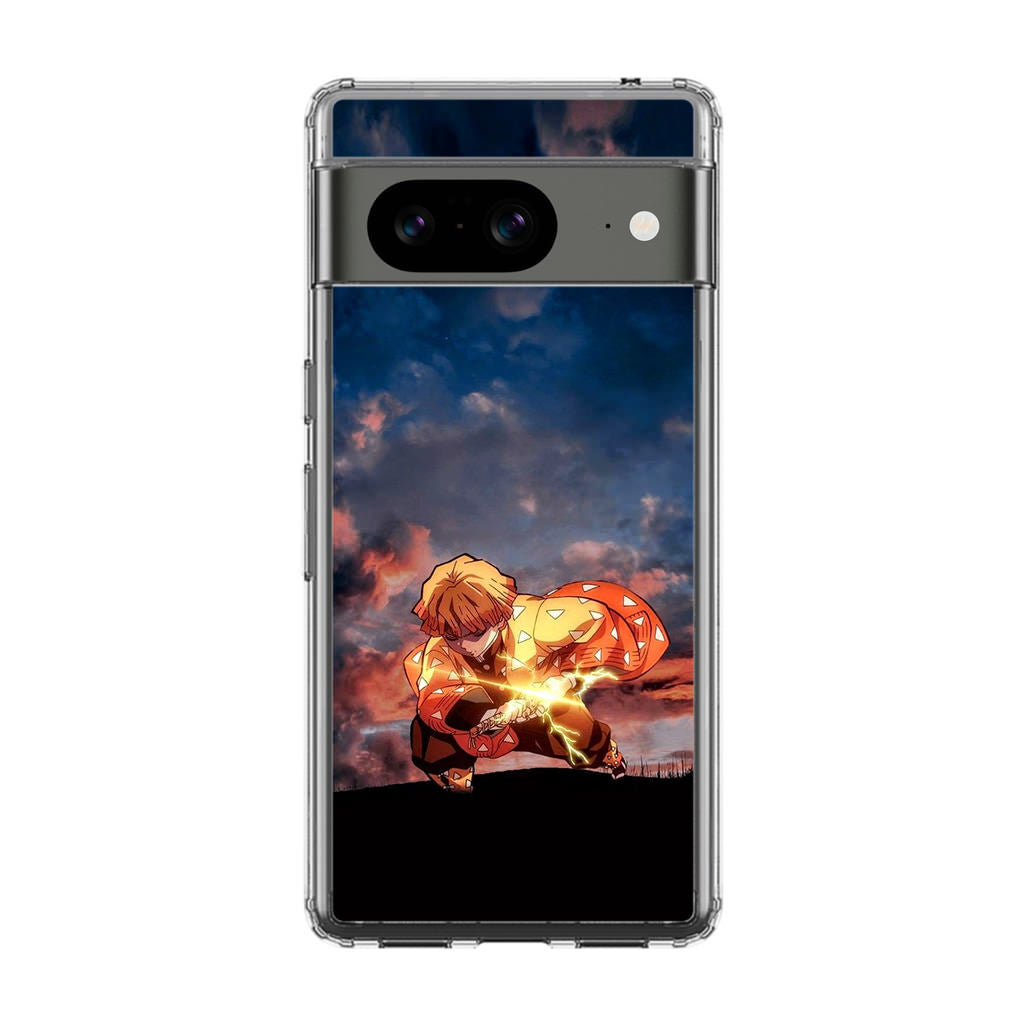 Zenitsu Thunder Breath Google Pixel 8 Case