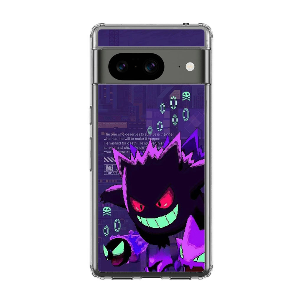 Gengar Pixel Art Google Pixel 8 Case
