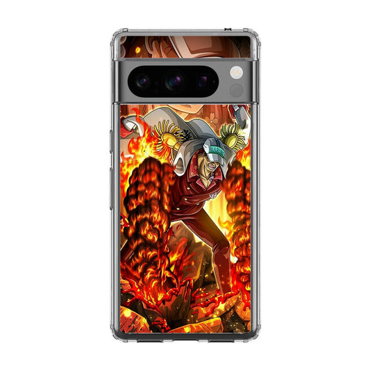 Akainu Exploding Volcano Google Pixel 8 Pro Case