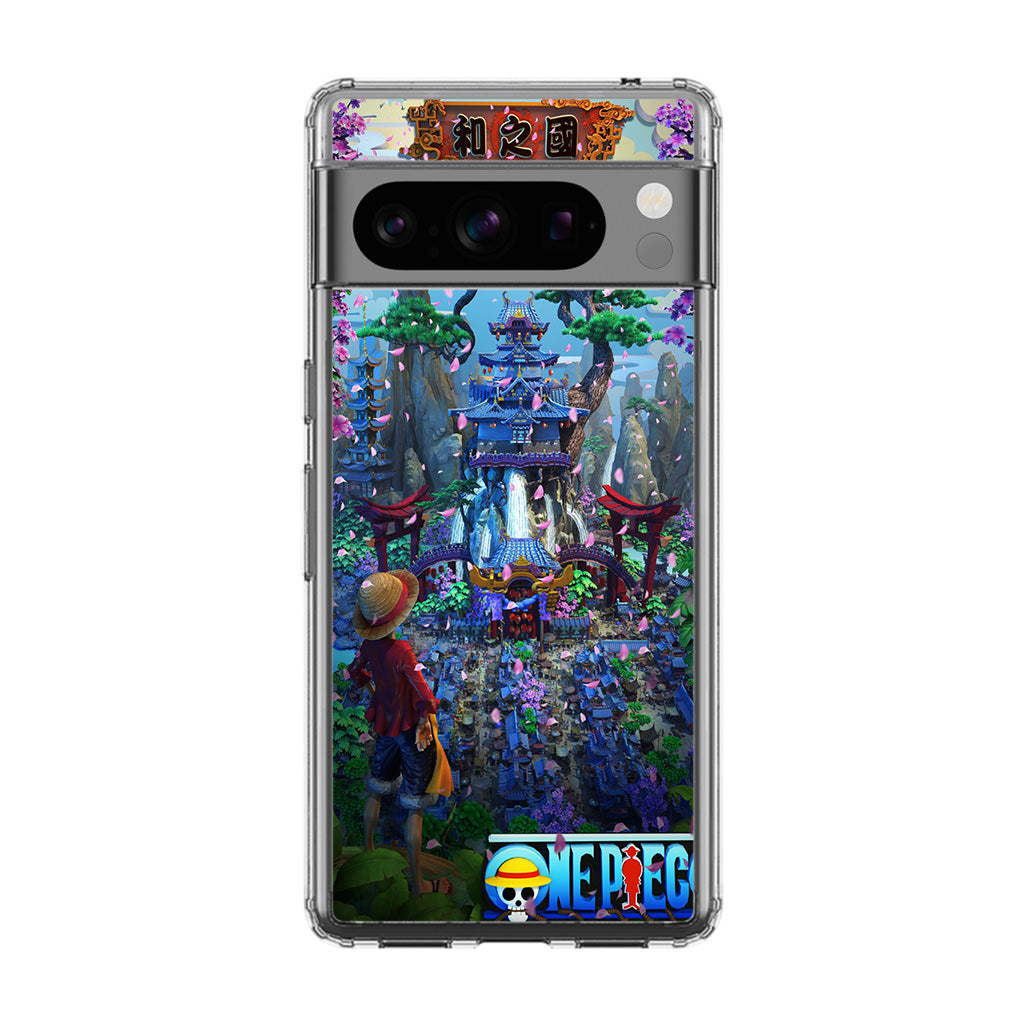 Flower Capital of Wano One Piece Google Pixel 8 Pro Case