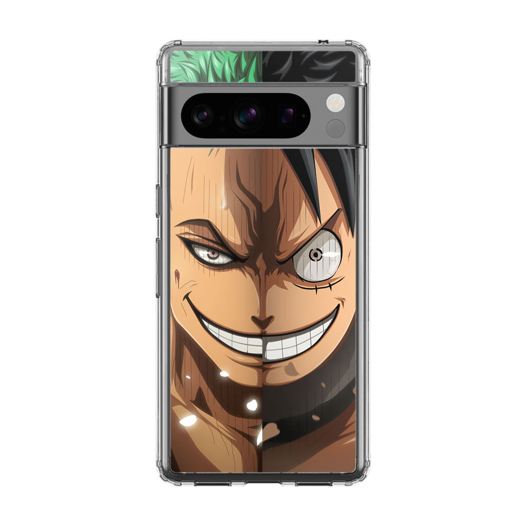 Luffy And Zoro Half Smile Google Pixel 8 Pro Case