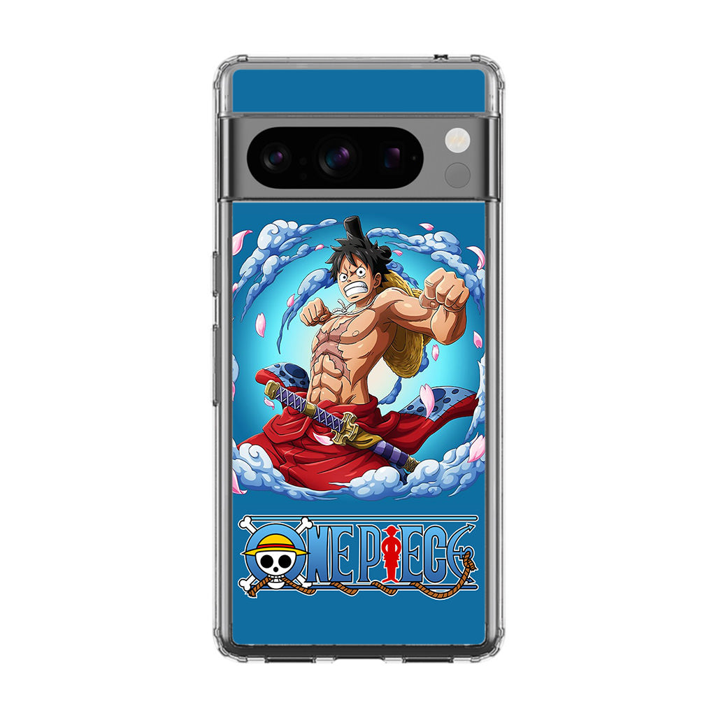 Luffy Arc Wano One Piece Google Pixel 8 Pro Case