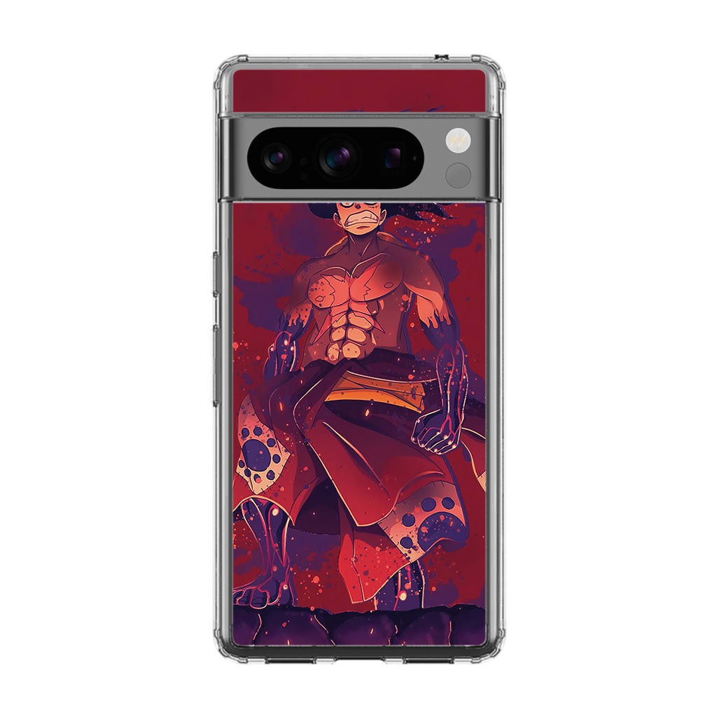 Luffy Snake Man Art Google Pixel 8 Pro Case