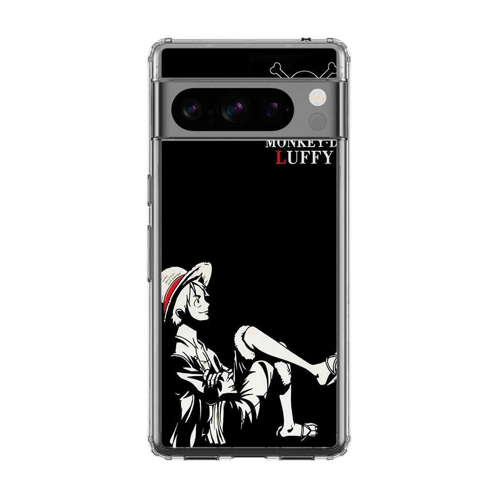 Monkey D Luffy Black And White Google Pixel 8 Pro Case