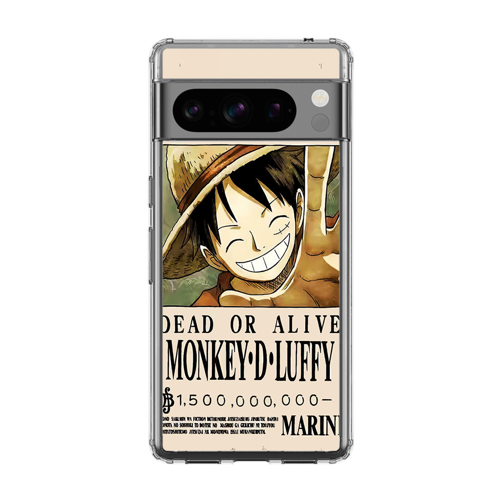 Monkey D Luffy Bounty Google Pixel 8 Pro Case