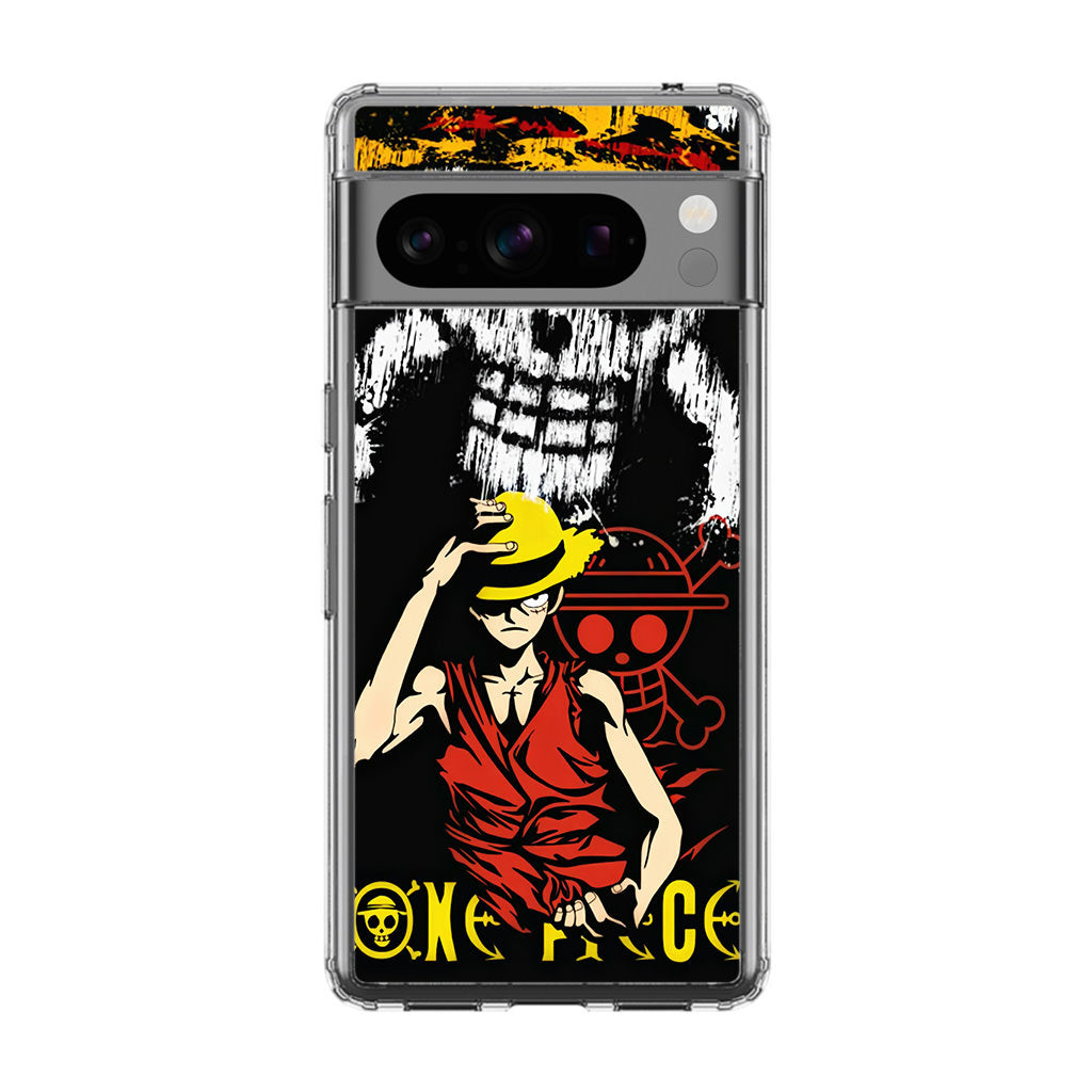 Monkey D Luffy Paint Art Google Pixel 8 Pro Case