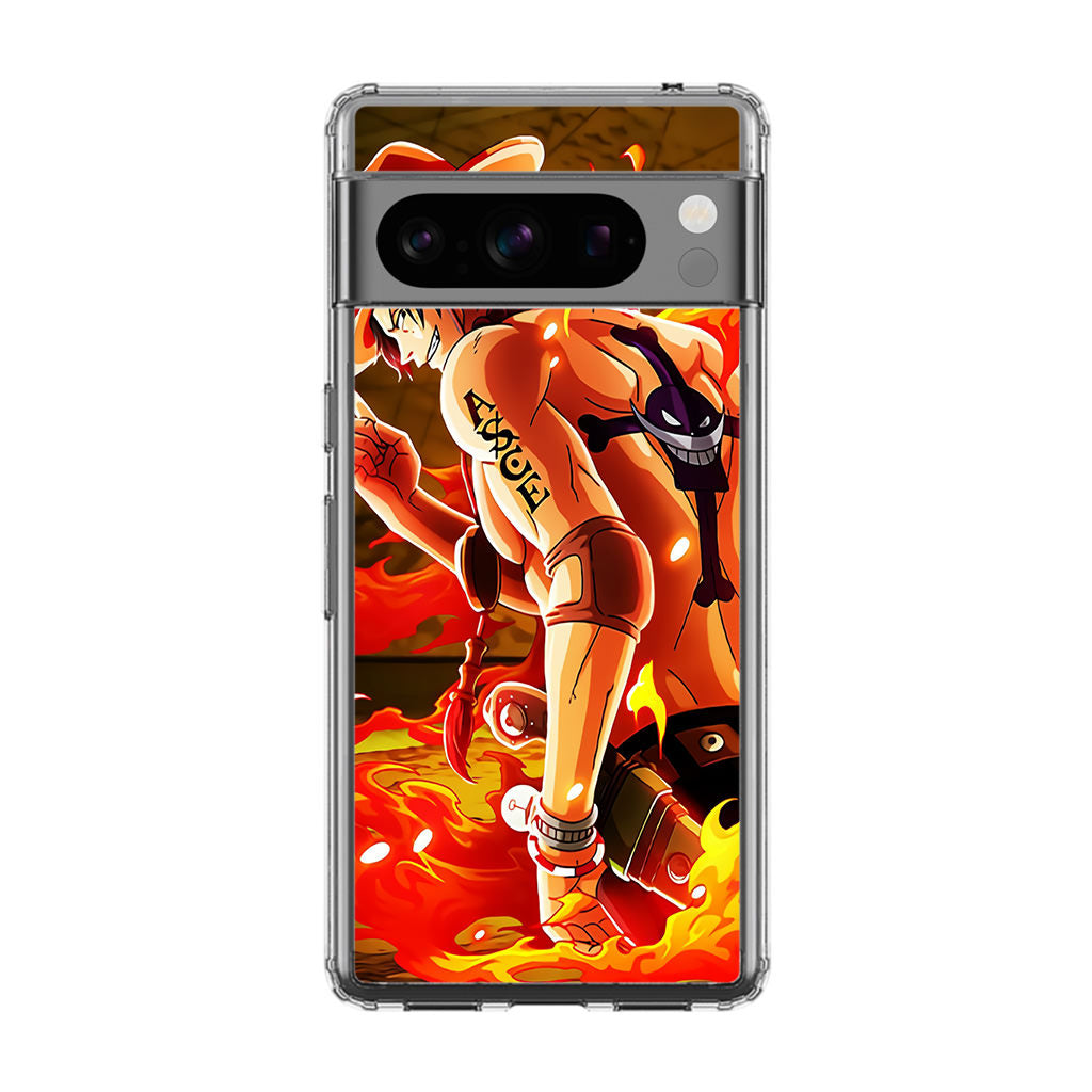 Portgas D Ace Google Pixel 8 Pro Case