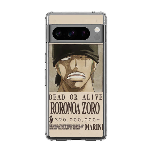 Roronoa Zoro Bounty Google Pixel 8 Pro Case