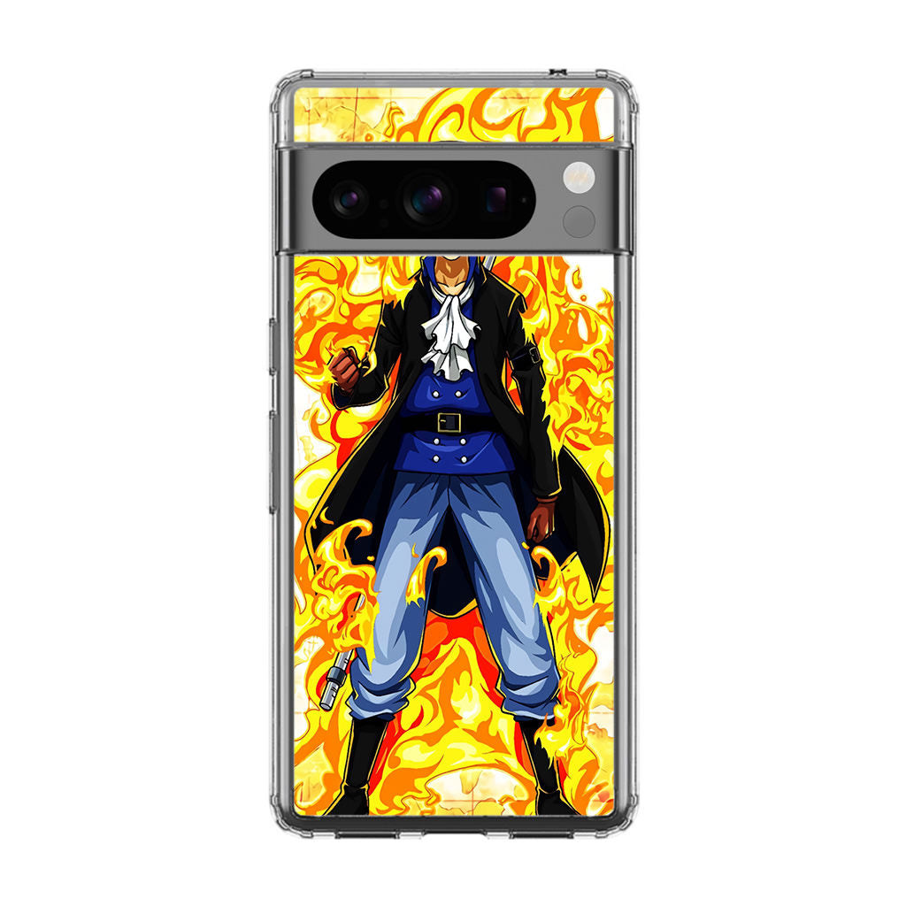 Sabo Mera Mera No Mi Google Pixel 8 Pro Case