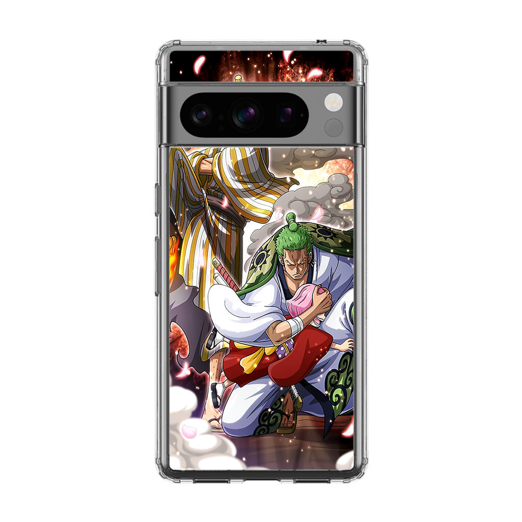 Sanji And Zoro Saving Otoko Google Pixel 8 Pro Case