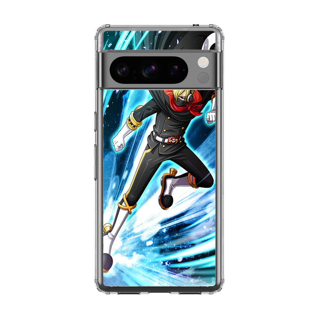 Stealth Black Vinsmoke Sanji Google Pixel 8 Pro Case